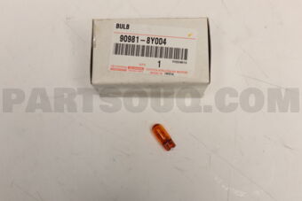 909818Y004 Toyota BULB (FOR SIDE TURN SIGNAL LAMP)