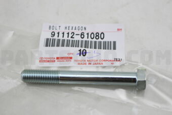 9111261080 BOLT(FOR FRONT STABILIZER)