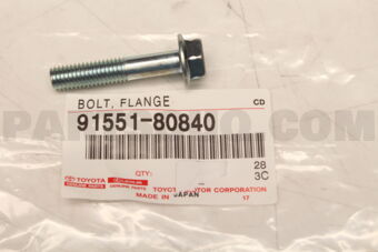 9155180840 BOLT(FOR ALTERNATOR)