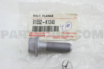 91552K1240 BOLT, HEXAGON(FOR FRONT DISC BRAKE
