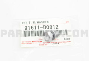 91611B0812 BOLT (FOR BEARING LOCK PLATE)