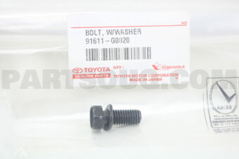 91611G0820 BOLT (FOR BEARING LOCK PLATE)