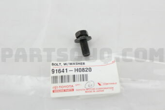 91641H0820 BOLT (FOR TRANSAXLE CASE UPPER COV