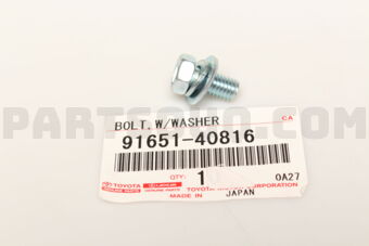 9165140816 BOLT,W/WASHER