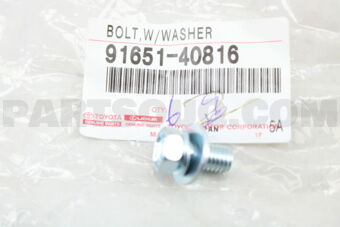 9165140816 BOLT,W/WASHER