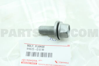 91672C1230 BOLT, HEXAGON(FOR REAR CALIPER)