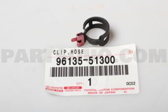 9613551300 CLAMP OR CLIP(FOR FUEL HOSE NO.1)