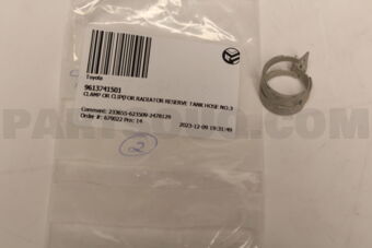 9613741501 Toyota CLAMP OR CLIP(FOR RADIATOR RESERVE TANK HOSE NO.3)
