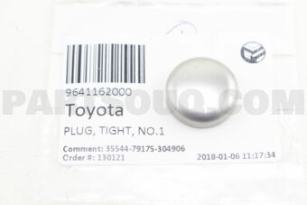 9641162000 PLUG, TIGHT, NO.1