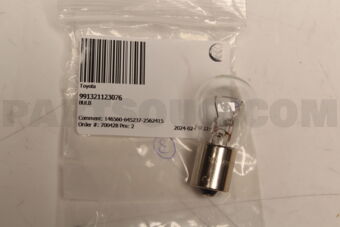 991321123076 Toyota BULB
