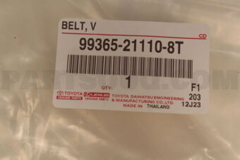 99365211108T Toyota BELT