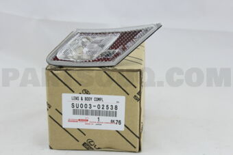 SU00302538 LAMP ASSY, SIDE TURN SIGNAL, RH