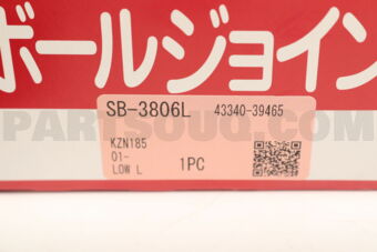 555 SB3806LR BALL JOINT, SET: LEFT + RIGHT