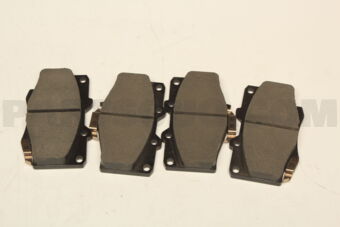 ADVICS A1N029 BRAKE PAD FRONT TO 04465-04010 HILUX 200502-201512 ADVICS