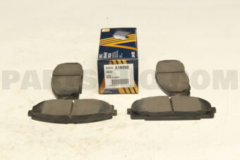 ADVICS A1N050 BRAKE PAD FRONT TO 04465-26320 HIACE VAN,COMMUTER 199907-200508 ADVICS