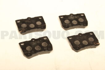 ADVICS A2N118 BRAKE PAD REAR LE 04466-22190 0 IS250/300 200607- ADVICS