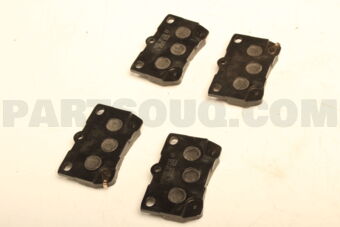 ADVICS A2N118 BRAKE PAD REAR LE 04466-22190 0 IS250/300 200607- ADVICS