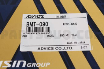 ADVICS BMT090 BRAKE MASTER CYLINDER TO 47201-60570 LAND CRUISER 199405-199501 ADVICS