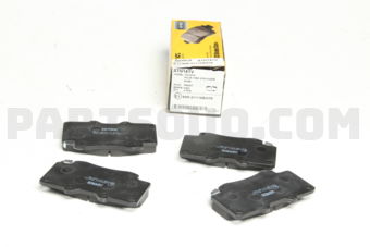 AISIN A1N141V BRAKE PAD FORTUNER/VIGO 2004-2012 FR