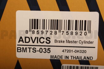 AISIN BMTS035 B.M.C. ASSY VIGO 4X4 RHD