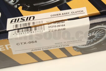 AISIN CTX064A CLUTCH COVER