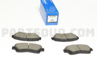 AKEBONO AN322K DISC BRAKE PAD SET FR AN-322K 04465-YZZ63 AKEBONO