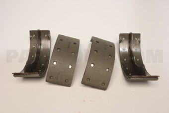 AKEBONO NN4044 BRAKE SHOE FRONT/REAR MZ TITAN 200612-201303 AKEBONO