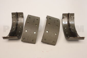 AKEBONO NN4044 BRAKE SHOE FRONT/REAR MZ TITAN 200612-201303 AKEBONO