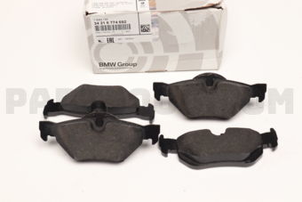 BMW 34216774692 BRAKE PADS REAR/ E90/E91/3SRS