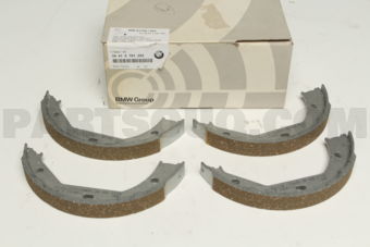 BMW 34416761292 REPAIR KIT BRAKE SHOE ASBEST348050