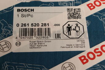 Bosch 0261520281 HIGH PRESSURE PUMP-3(F30/F80)