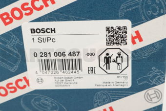 Bosch 0281006487 AIR MASS SENSOR-E(W212)D