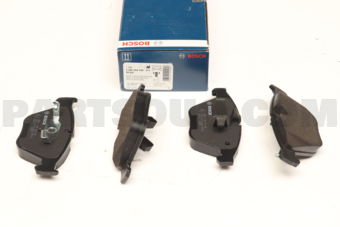 Bosch 0986494036 BRAKE PAD FRT-7(E65)