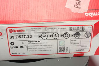 Brembo 09D52723 BRAKE DISC FRT-C(W205)