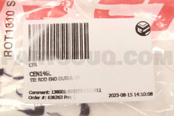 CTR CEN146L TIE ROD END OUTER LH