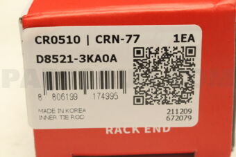 CTR CRN77 RACK END