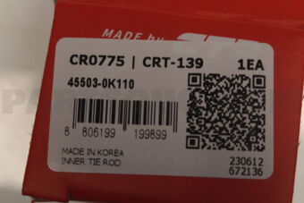 CTR CRT139 RACK END