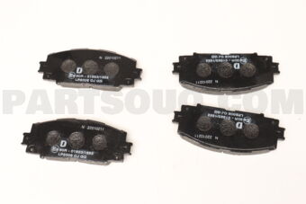 DELPHI LP2006 BRAKE PADS