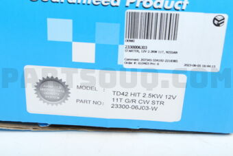 DENKI 2330006J03 STARTER, 12V 2.2KW 11T, NISSAN