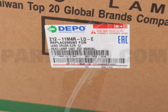 DEPO 21211M4RLDE HEADLAMP