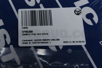 Eristic EF90380 GASKET-FULL SET-STEEL