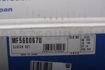 Exedy MF560067U CLUTCH COVER & DISC