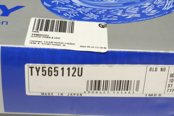 Exedy TY565112U CLUTCH COVER & DISC