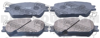 FEBEST 0101ACV30F PAD KIT, DISC BRAKE, FRONT