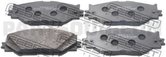 FEBEST 0101GSE20F PAD KIT, DISC BRAKE, FRONT