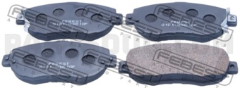 FEBEST 0101GXE10F PAD KIT, DISC BRAKE, FRONT