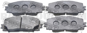 FEBEST 0101NSP130F BRAKE PAD SET, DISC BRAKE