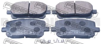 FEBEST 0101ZZE130F PAD KIT, DISC BRAKE, FRONT