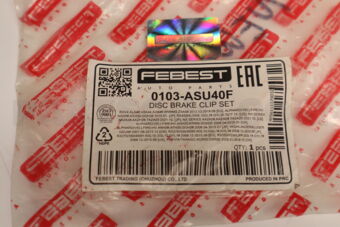 FEBEST 0103ASU40F DISC BRAKE CLIP SET