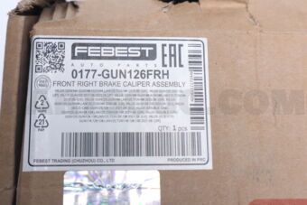 FEBEST 0177GUN126FRH FRONT RIGHT BRAKE CALIPER ASSEMBLY
